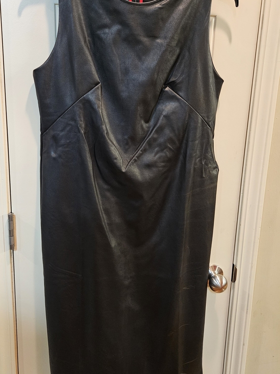 SPANX Dresses & Skirts - SPANX Black Dress with Red Zip Accents